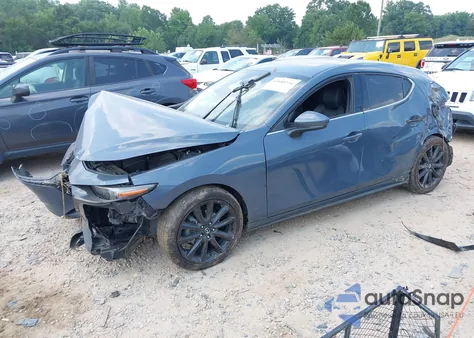 2019 Mazda Mazda3 Premium Package из США, поврежденный, VIN JM1BPANM2K1120384